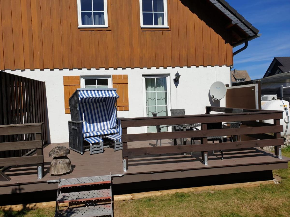 Ferienwohnung Landsmann ヴィンターベルク エクステリア 写真